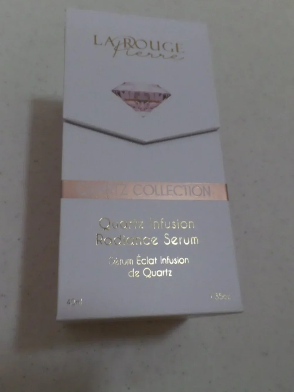 L A Rouge Pierre  Collection – Firming mask, Radiance Serum, Hydrating Cream Pee